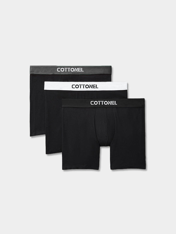 Cottonel Cotton Stretch Long Boxer Brief