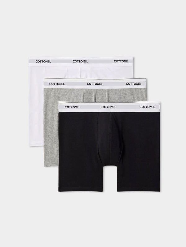 Cottonel Cotton Stretch Long Boxer Brief