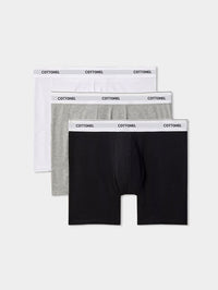 Cottonel Cotton Stretch Long Boxer Brief