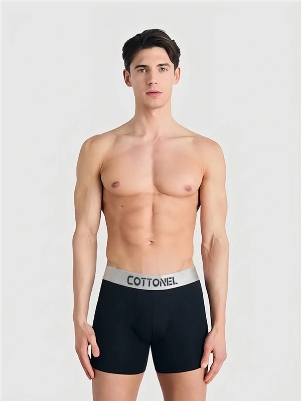 Cottonel Cotton Stretch Long Boxer Brief