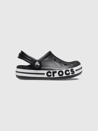 KIDS- Crocs Bayaband Clog Black - White