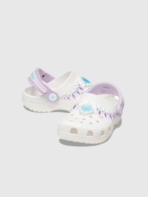 KIDS- CROCS FROZEN WHITE