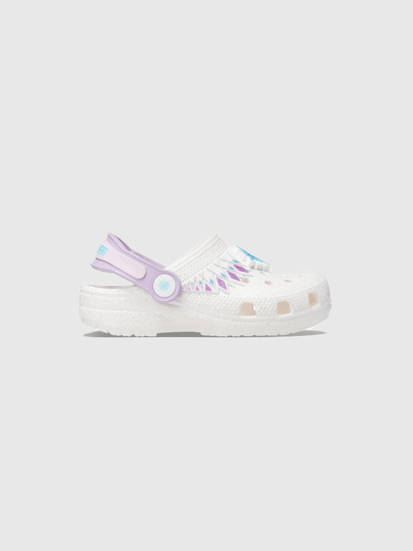 KIDS- CROCS FROZEN WHITE