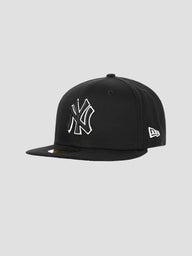 NY Blackout Basic Fitted Hat