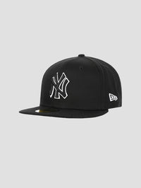 NY Blackout Basic Fitted Hat