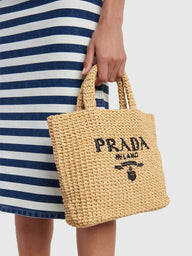 Prada Crochet Tote Bag