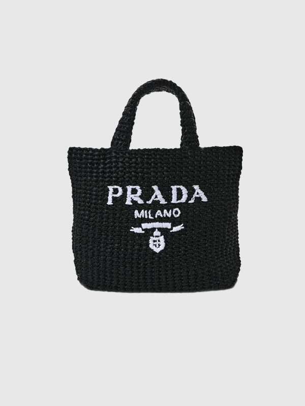 Prada Crochet Tote Bag