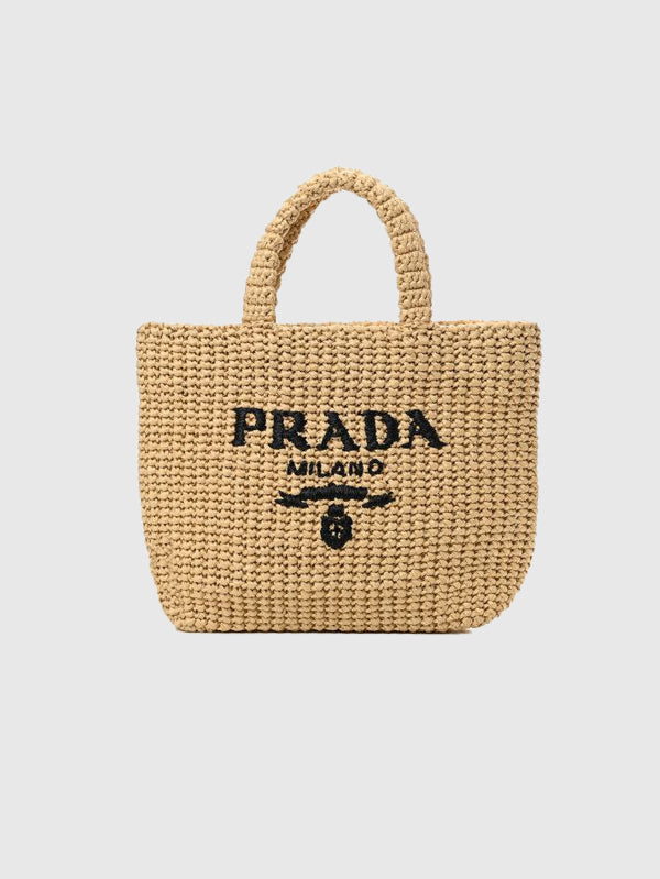Prada Crochet Tote Bag