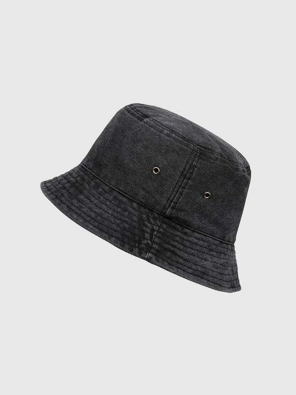 Vintage Washed Cotton Bucket Hat
