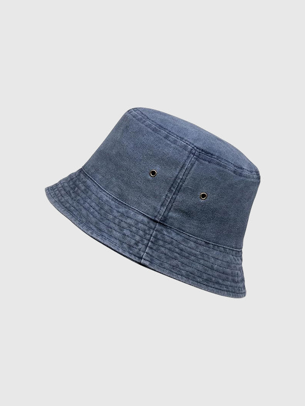Vintage Washed Cotton Bucket Hat